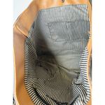 Beverly Hills Polo Club Brown Braided Handle Large Size Tote Handbag Photo 3