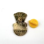 Walmart  Employee Pin Smiley Uncle Sam Hat Red White Blue Hat Flag Stars Photo 2