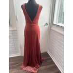 Jenny Yoo  Collection Logan Velvet Maxi Dress 4 Illusion Plunge gown bridesmaid Photo 5