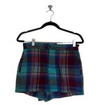 Free People NWOT  Isla Plaid Shorts w/Pockets SZ-4 Photo 5
