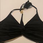 Luli Fama  Black Bikini Top with Gold Accents‎ Photo 0