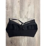 Athleta  Powervita Black Halter Sports Bra Size L Photo 2