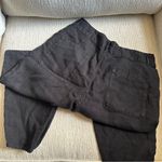 Poetry  Heavy Linen Tapered Trousers in Black US 12 Photo 5