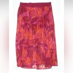 Torrid  Maxi Midi Chiffon Undershort Skirt Pink Sangria Rose Plus Size 2X Photo 2