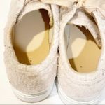 ZARA Womens Size 9 Pink Fury Fleece Lowtop Platform Sneakers Photo 5