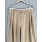 NWT OGL Double Pleated Mid Rise Wide Leg Trousers Women’s Size Medium Petite Photo 3