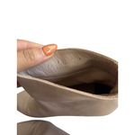 Stuart Weitzman  Juniper 70 Pale Gray Leather Tab Ankle Boots Size 7.5 Photo 10