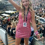 superdown Pink Sequin Midi Dress Photo 9