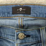 7 For All Mankind  Skinny Jeans Women's Size 27 Stretch Button Fly‎ Photo 6