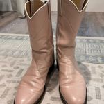 Justin Boots Justin Leather Cowboy Boots Photo 1