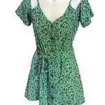 Speechless Soeechless Bright daisies cold shoulder mini dress Photo 0