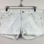 Hot Kiss 1st KISS Gray Denim Shorts Sz 9 Photo 0