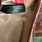 Fossil Y2K  Rainbow Floral Paisley Shoulder Bag Womens Boho Coronado Vtg Purse Photo 6