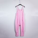 Free People  FP Movement Hot Shot One Piece Jumpsuit Jumper Pink Aura Small Photo 0