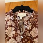 Cleobella Nasir Button Up Shirt Floral Top Organic Cotton Blouse NWT Large Photo 8