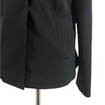 Lafayette 148  Medium Black Baby Doll Collar Black Jacket Photo 5