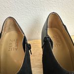 Naturalizer  Black Suede & Leather Ankle Booties Size 8.5 Photo 5