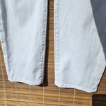 7 For All Mankind Josefina White Button Fly Boyfriend Jeans SZ 31 Photo 3