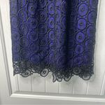 Vintage dark romantic black y2k crochet skater dress gothic wednesday addams‎ 6 Photo 3