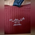 Urban Outfitters  Ribbed Tank Top - Deep Red Photo 2