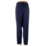 J.Crew Cameron Women's Navy Blue High Rise Straight Trousers Dress Pants Size 14 Photo 2