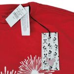American Eagle Disney x AE  Mickey‎ Mouse Fireworks Graphic Red T-Shirt Photo 6