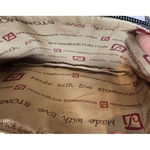 Stone Mountain Handbag Bonded‎ Leather Trifecta Little Black Purse W/ Crossbody Photo 11