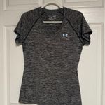 Under Armour Gray Fitted Short Sleeve T-Shirt Photo 0