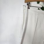 Victor Costa Occasion White with Red Flower Design Jacket and Pant Suit Size M Photo 12