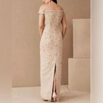 BHLDN NWT Adrianna Papell x  Rosie Off The Shoulder Dress Size 6 Photo 1