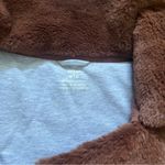 Aerie  brown teddy bear jacket size medium Photo 1