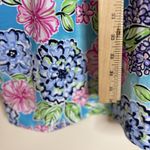 IBKUL Dress Womens XL Blue Floral Golf Active Sleeveless UPF 50 Sun Zip Pockets Photo 8