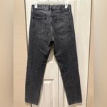 ANINE BING  High Rise Ripped Gray Jeans Photo 4