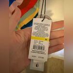 The Bikini Lab NWT Palm Springs One Piece Swimsuit Striped Plunging Size Medium Photo 3