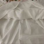 SheIn  Pompom Ruffle Armhole Geo Embroidered Dress Photo 7