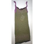 New Womens NWT Designer Fabrizio Del Carlo M Sun Dress Lounge Purple Green Italy Size M Photo 4