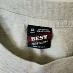 90s Vintage Custom Lonely Bear Eagle T Shirt Single Stitch USA Gray Extra Large Size XL Photo 3