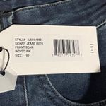 Universal Standard Skinny Jeans Pintuck Front Seam Indigo Ink Sz 00 NWT Photo 2