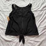 Kona Sol NWT  Womens Size Large Black Tankini Top Summer Beach Bathing Suit Photo 6