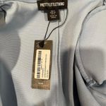 Missguided Blue blazer mini dress with flared sleeves Photo 3