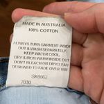 Nobody denim light wash denim skirt with fringed hem size 26 Photo 8