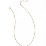 Kendra Scott Golden Obsidian 14k Gold-Plated Pumpkin 19" Adjustable Necklace Photo 4