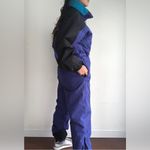 Columbia Vintage Color Block Black/Purple Snow Suit Jumpsuit Women’s Size Large Photo 12