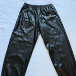 ZARA  Women’s Jogger Size S Black Eco Leather Urban Pants
Chic/Casual Photo 1