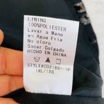 Trac Printed Velvet Gradient Halter Tie Open Back Mini Dress Size 1X NWOT Photo 12