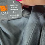 BASS OUTDOOR DISCOVERY PUFFER ZIP SNAP JACKET WOMENS LG BLACK PREOWNED Blue Photo 9