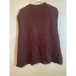 Napa Valley Vintage Patchwork Faux Leather Sweater Vest Brown Vegan 2X Photo 4