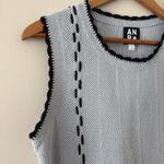 Alp N Rock Lillian Tank Lightweight Knit Sleeveless Soft Cotton Silver Size L Gray Size L Photo 2
