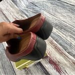 Naturalizer  Women's Leather Burgundy Slip-On Clogs Photo 4