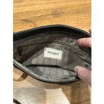 Margot New York Genuine Leather Crossbody Shoulder Bag Purse Black Zipper Boho Photo 6